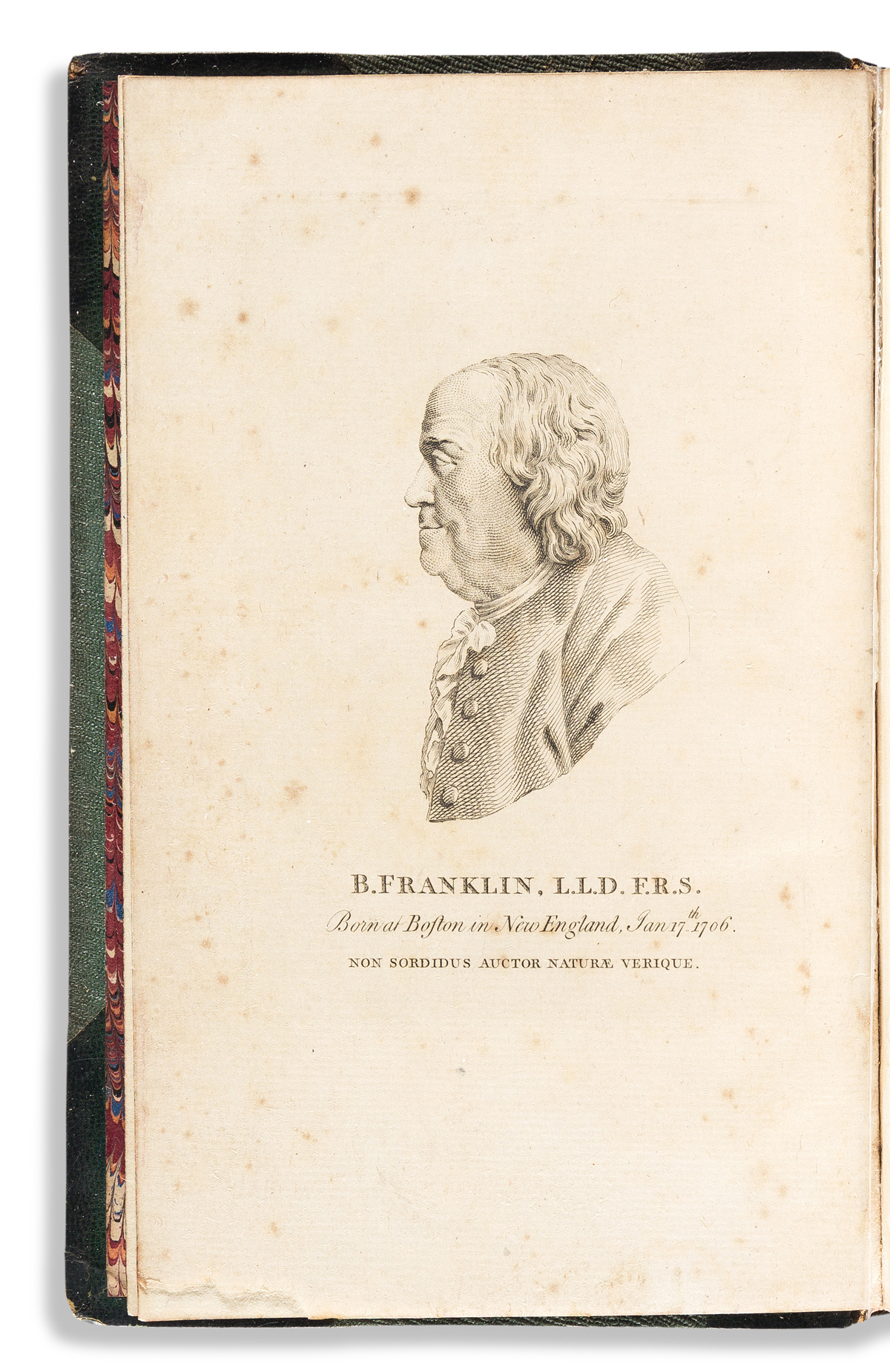 BENJAMIN FRANKLIN. Political, Miscellaneous, and Philosophical Pieces.